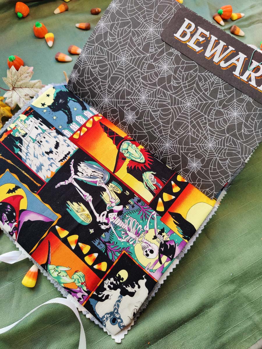 Glow IN THE DARK Halloween JOURNAL Ready to Ship, Handmade Grimoire, Memory Keeper