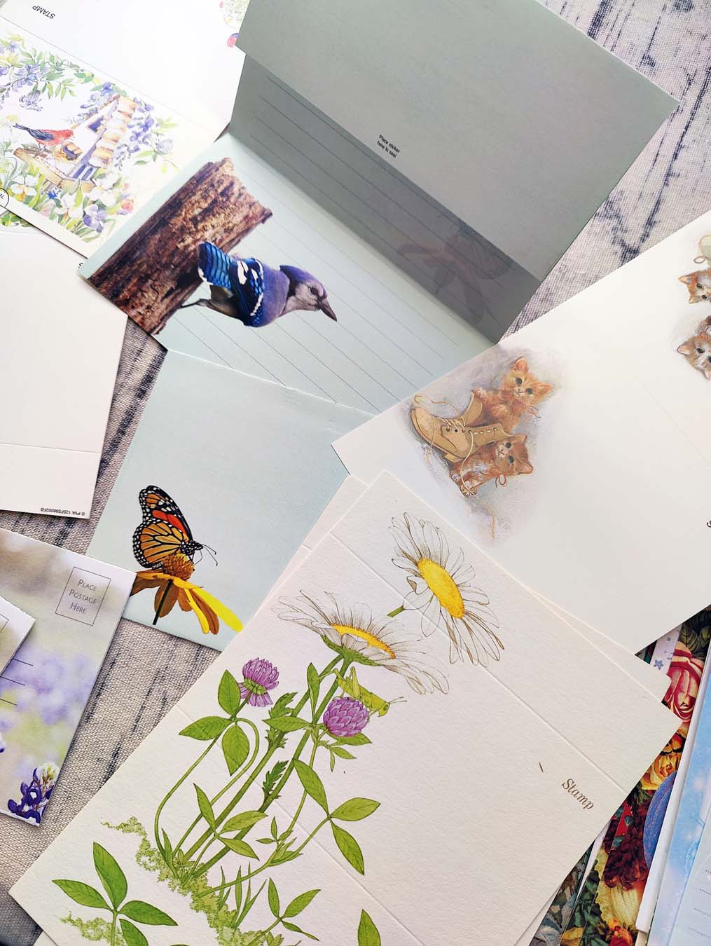 27 Designs STATIONERY Assortment & NOTEPAD PAPER Variety Pack Mix